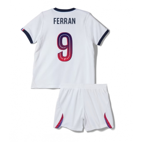 Paris Saint-Germain Ferran Torres #9 Maglia Gara Trasferta Repliche 2026-27 Bambino Maniche Corte Paris Saint-Germain Ferran Torres #9 Maglia Gara Trasferta Repliche 2026-27 Bambino Maniche Corte